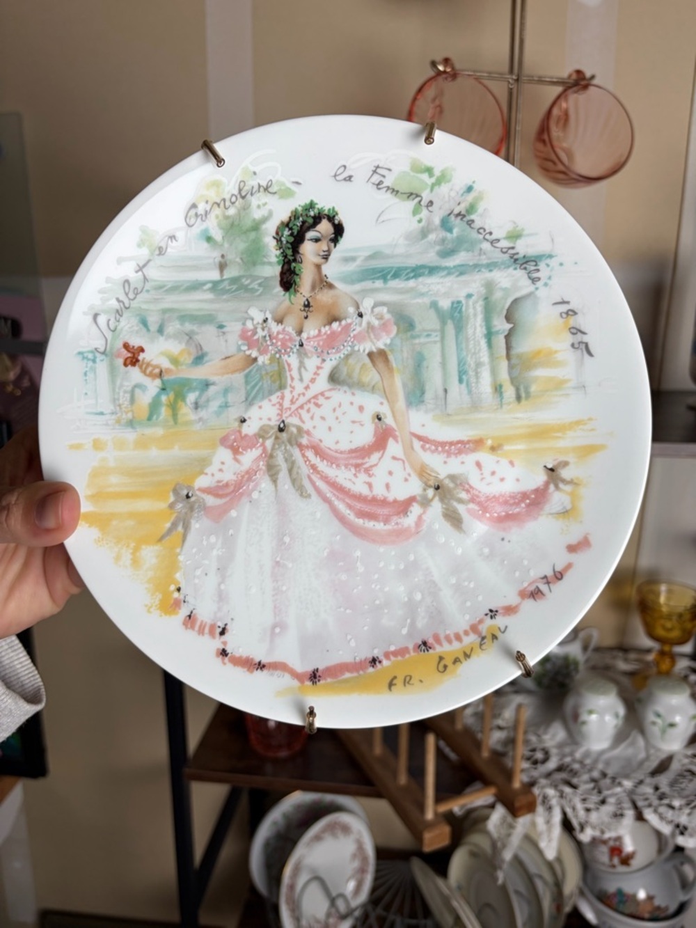 D'Arceau Limoges Women of the Century Collector Plate